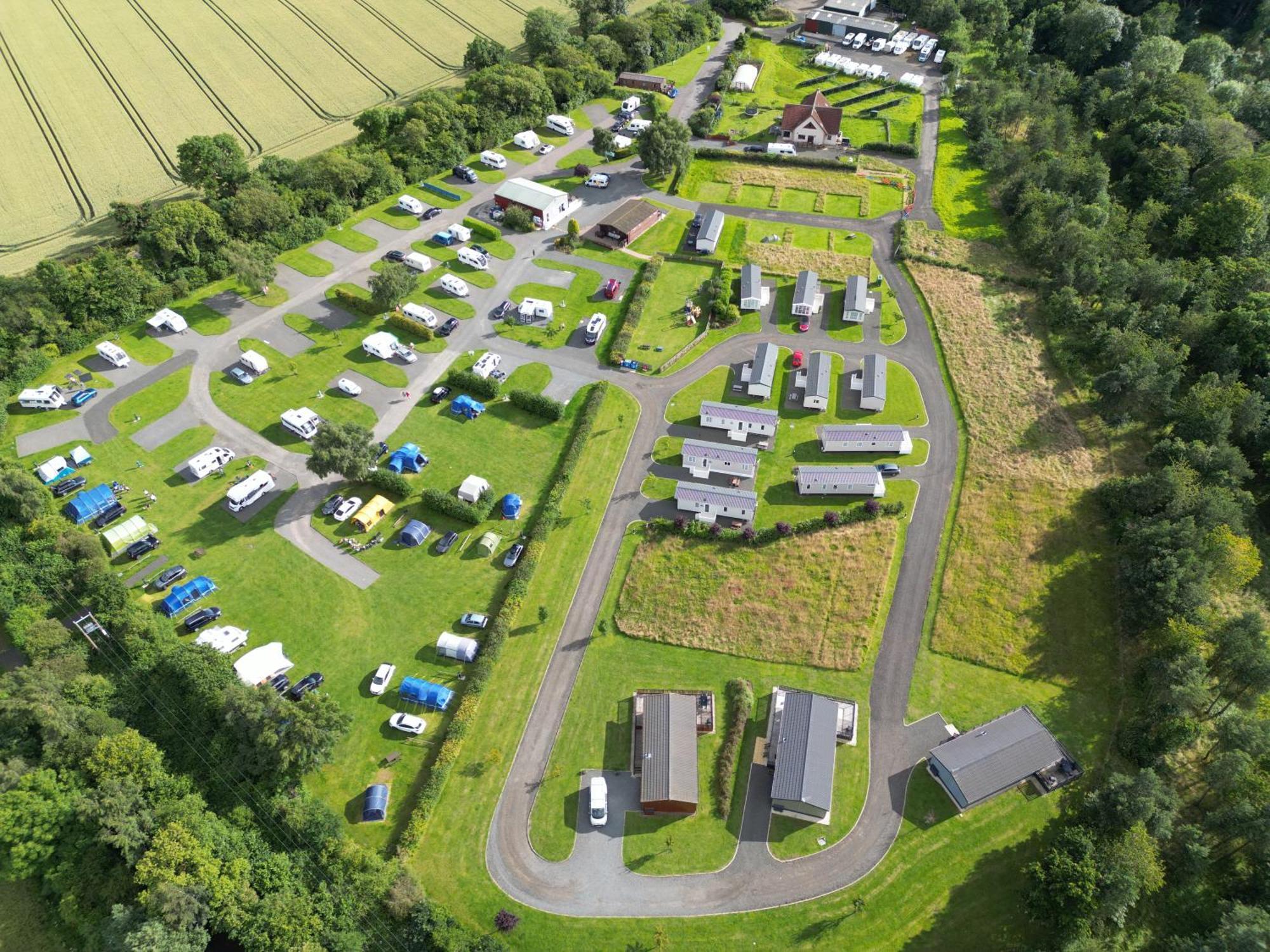 Linwater Holiday Park Newbridge  Buitenkant foto